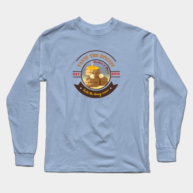 Taste the Biscuit Long Sleeve T-Shirt by TEEVEETEES